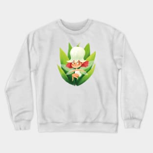 Lily of the Valley Fairy Crewneck Sweatshirt